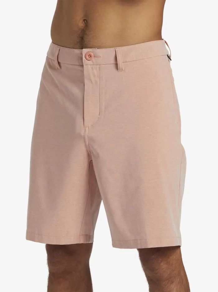 Quiksilver Union Heather Amphibian 20034 Hybrid Shorts Canyon Clay Mens Shorts and Amphibians Quiksilver Union Heather Amphibian 20034 Hybrid Shorts Canyon Clay Mens Shorts and Amphibians