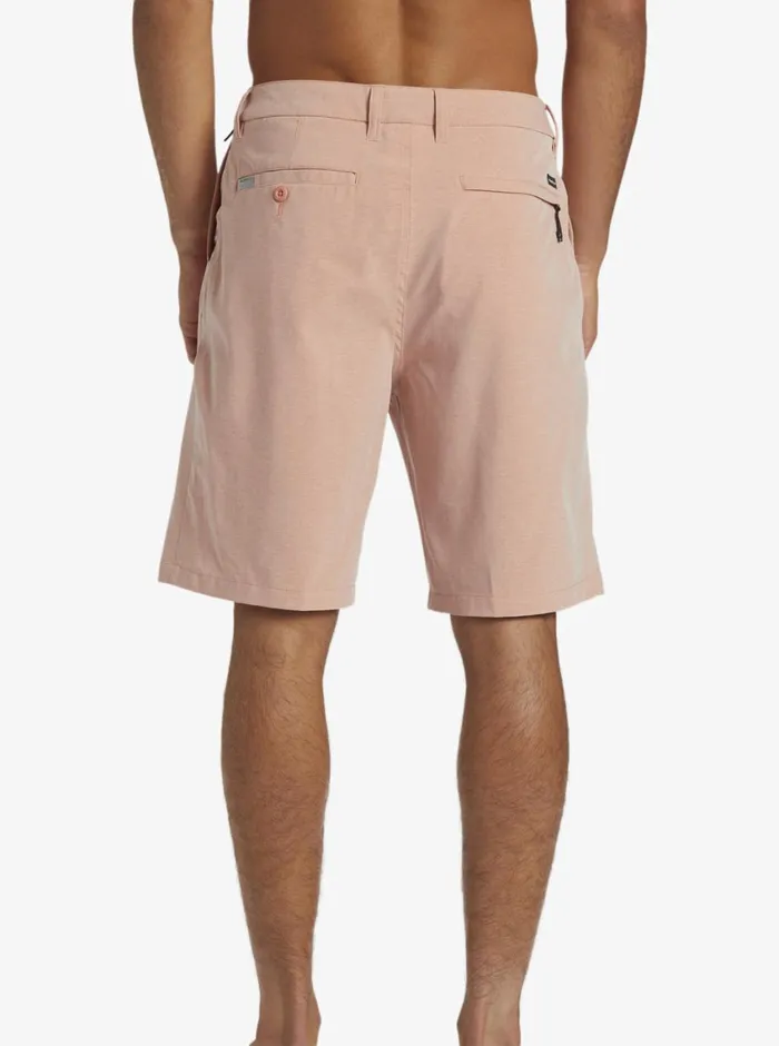 Quiksilver Union Heather Amphibian 20034 Hybrid Shorts Canyon Clay Mens Shorts and Amphibians Quiksilver Union Heather Amphibian 20034 Hybrid Shorts Canyon Clay Mens Shorts and Amphibians