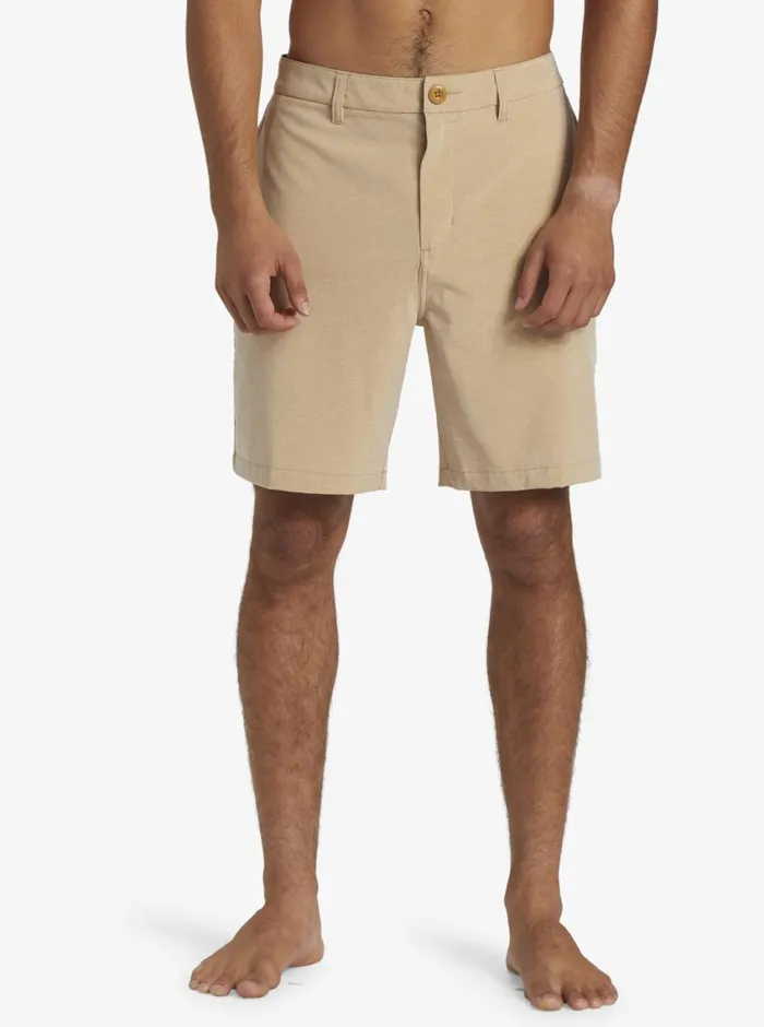 Quiksilver Union Heather Amphibian 20034 Hybrid Shorts Khaki Mens Boardshorts Quiksilver Union Heather Amphibian 20034 Hybrid Shorts Khaki Mens Boardshorts