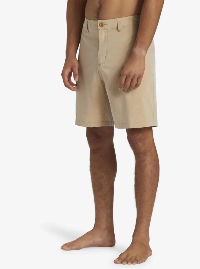 Quiksilver Union Heather Amphibian 20034 Hybrid Shorts Khaki Mens Boardshorts Quiksilver Union Heather Amphibian 20034 Hybrid Shorts Khaki Mens Boardshorts