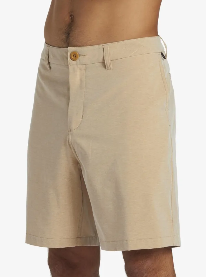 Quiksilver Union Heather Amphibian 20034 Hybrid Shorts Khaki Mens Boardshorts Quiksilver Union Heather Amphibian 20034 Hybrid Shorts Khaki Mens Boardshorts