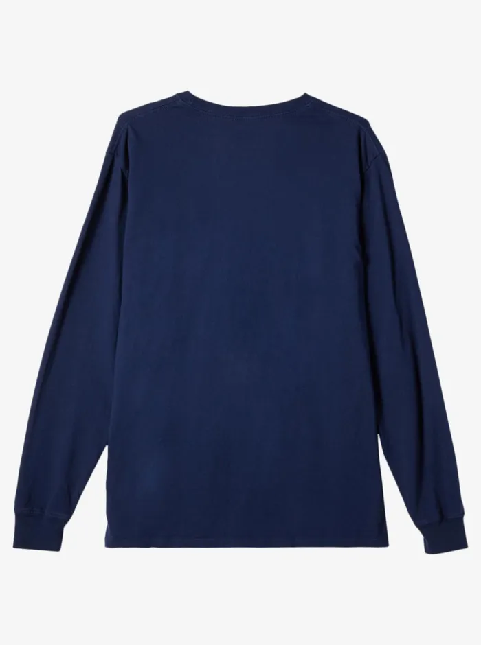 Quiksilver X Saturdays NYC Graphic Long Sleeve TShirt Ocean Mens Tees Quiksilver X Saturdays NYC Graphic Long Sleeve TShirt Ocean Mens Tees