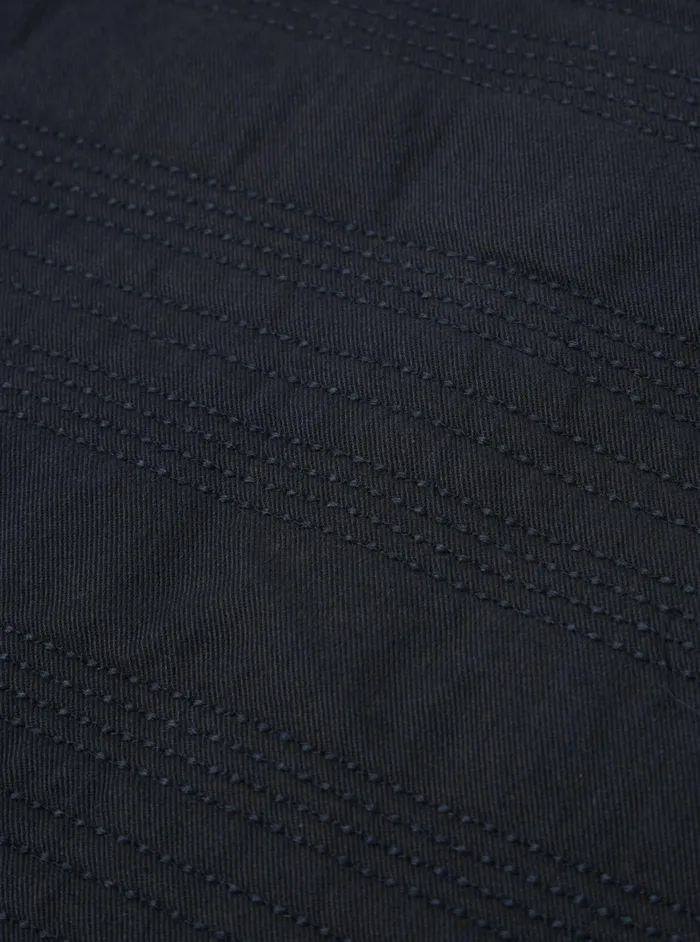 Quilt Simple Bakers Jacket In Navy Winter Twill Men Universal Works Coats and Outerwear