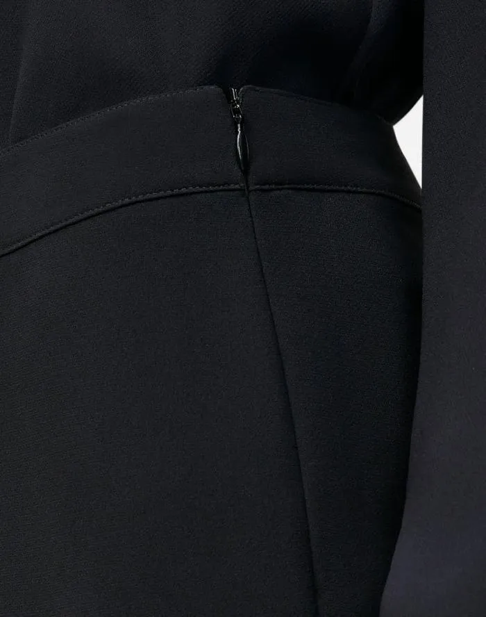 Ready To Wear Finesse Crepe Bleecker Pant Black Lafayette 148 New York Pants and Shorts