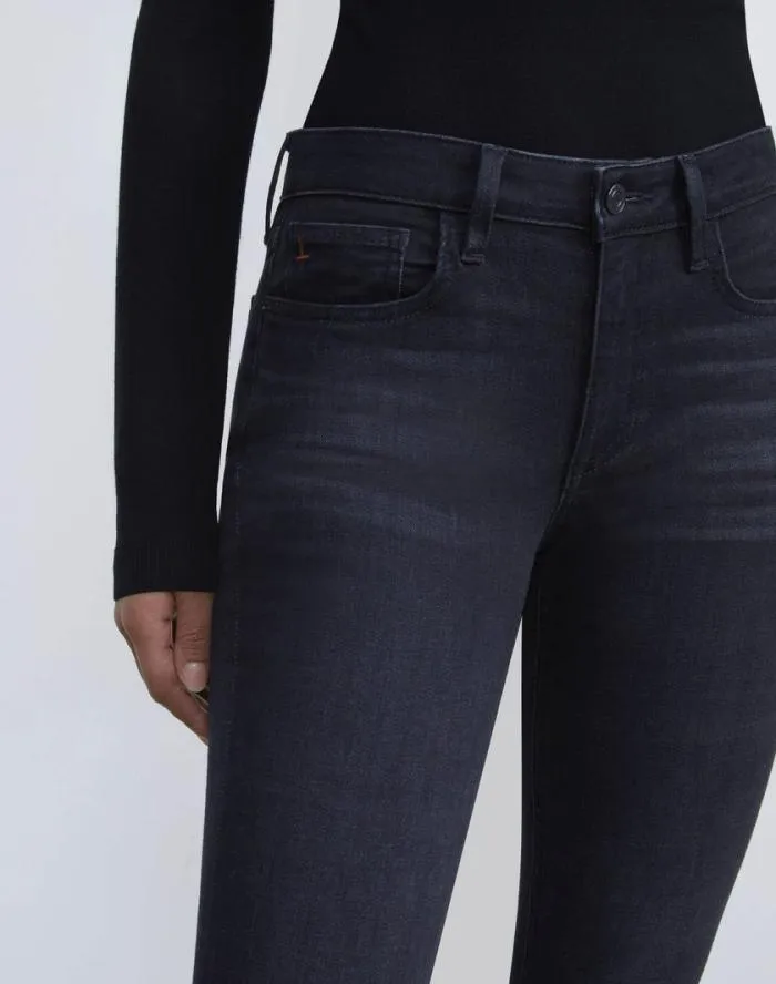 Ready To Wear L148 Denim Mercer KickFlare Jean Washed Onyx Lafayette 148 New York Pants and Shorts