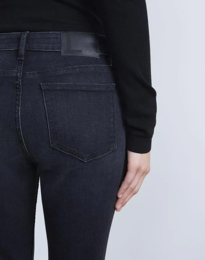 Ready To Wear L148 Denim Mercer KickFlare Jean Washed Onyx Lafayette 148 New York Pants and Shorts