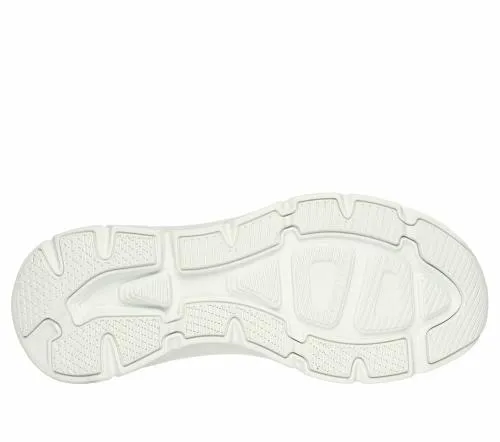 Relaxed Fit D039Lux Walker 20 8211 Sparkle Forever White Silver Women SKECHERS SlipOn