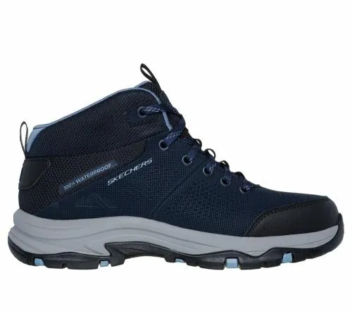 Relaxed Fit Trego 8211 Trail Destination Navy Gray Women SKECHERS Lace Up