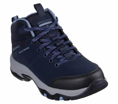 Relaxed Fit Trego 8211 Trail Destination Navy Gray Women SKECHERS Lace Up