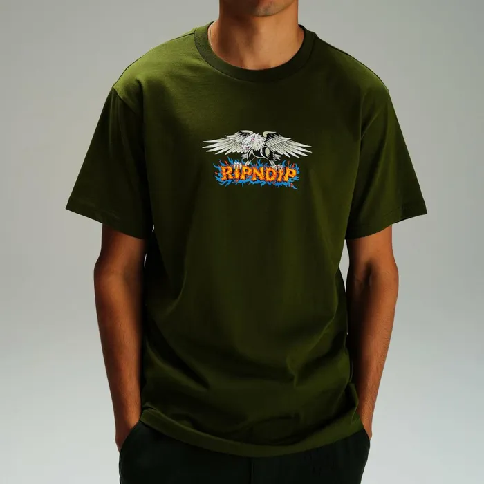 Ripndip Birdy Tee Olive Short Sleeve Tees