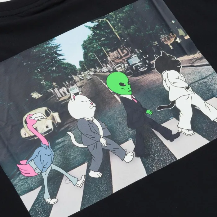 Ripndip Crosswalk Tee Black Short Sleeve Tees