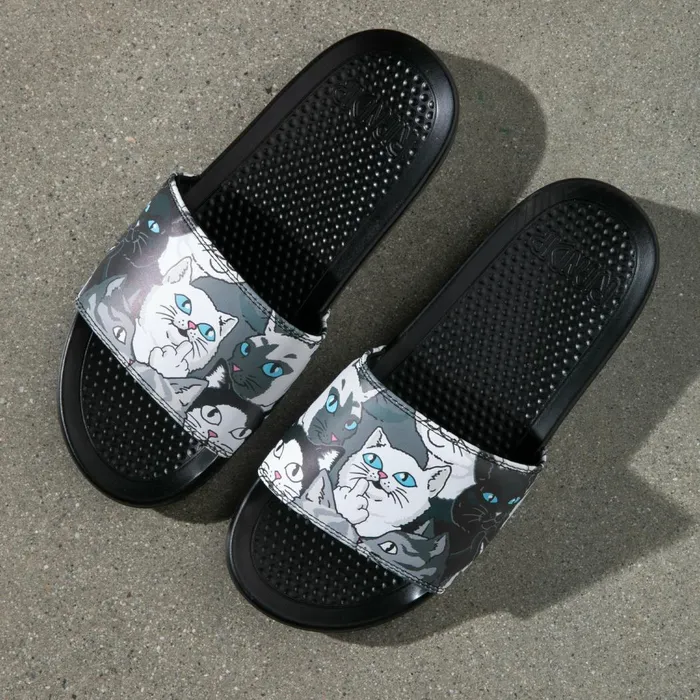 Ripndip Family Tree Slides Multi Slides Slippers Ripndip Family Tree Slides Multi Slides Slippers