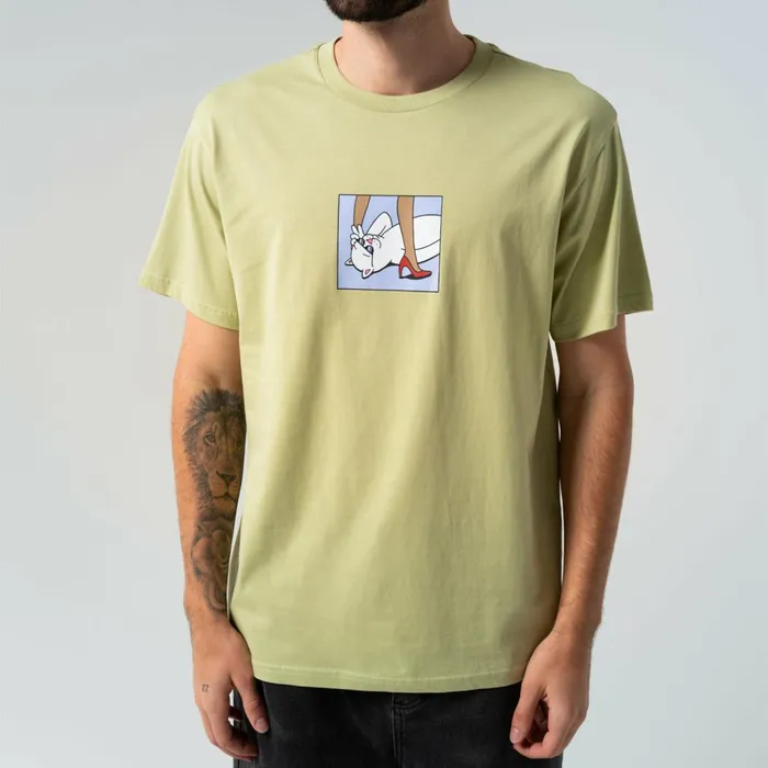 Ripndip Good View Tee Light Moss Short Sleeve Tees Ripndip Good View Tee Light Moss Short Sleeve Tees