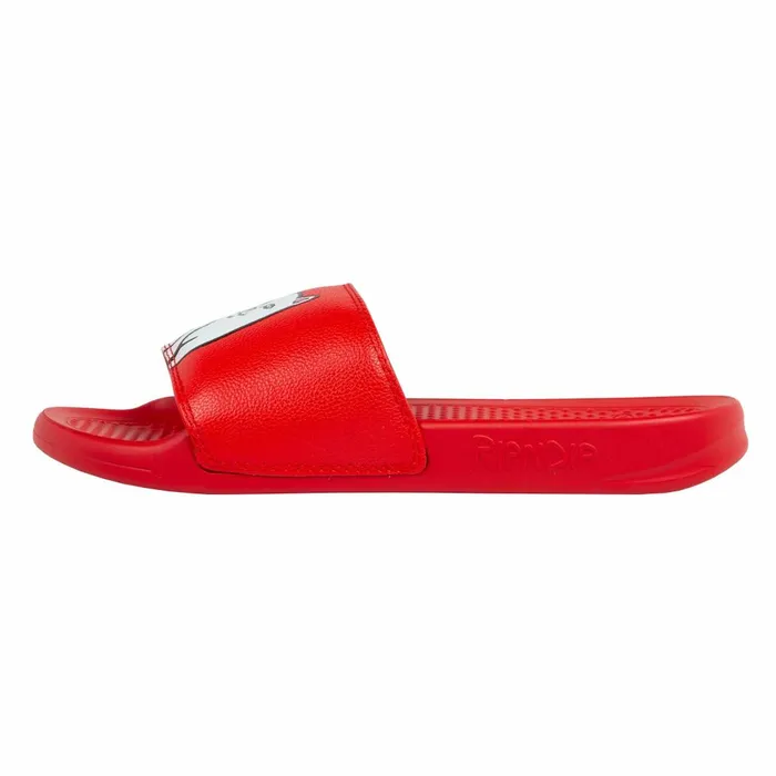 Ripndip Lord Nermal Slides Red Slides Slippers