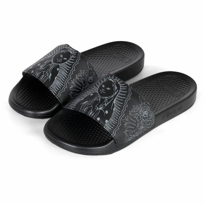 Ripndip Mother Nerm Slides Black Slides Slippers