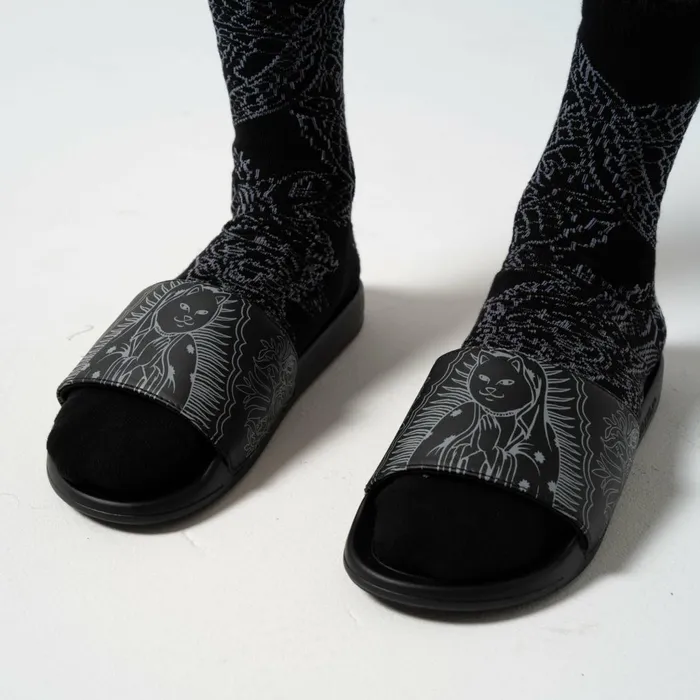Ripndip Mother Nerm Slides Black Slides Slippers Ripndip Mother Nerm Slides Black Slides Slippers