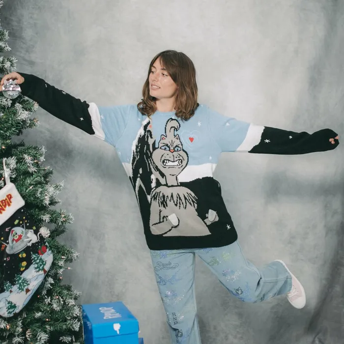 Ripndip Nunch Flippy Knitty Sweater Black Knits Sweaters Ripndip Nunch Flippy Knitty Sweater Black Knits Sweaters