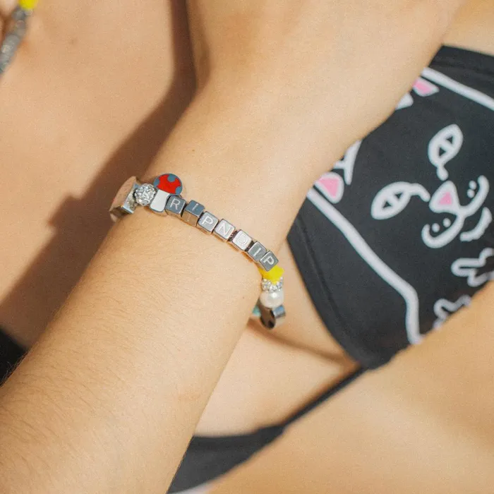Ripndip Playdate Bracelet Silver Accessories Ripndip Playdate Bracelet Silver Accessories