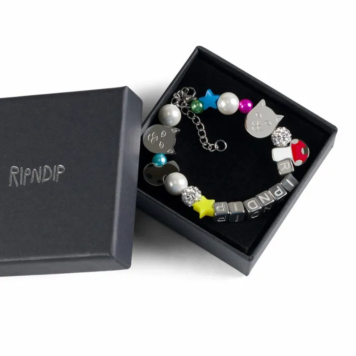 Ripndip Playdate Bracelet Silver Accessories Ripndip Playdate Bracelet Silver Accessories
