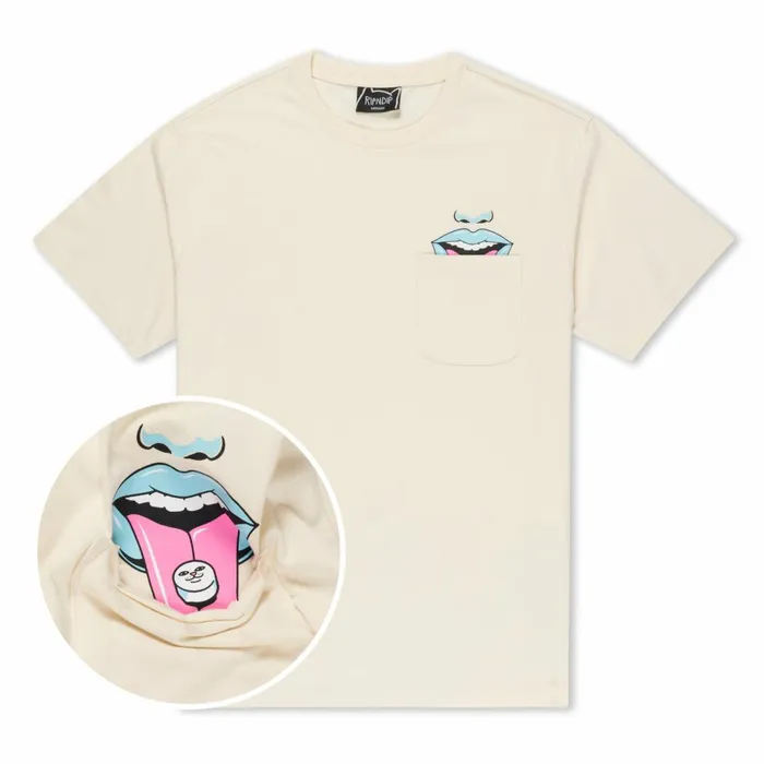Ripndip Take Your Meds Pocket Tee Natural Short Sleeve Tees