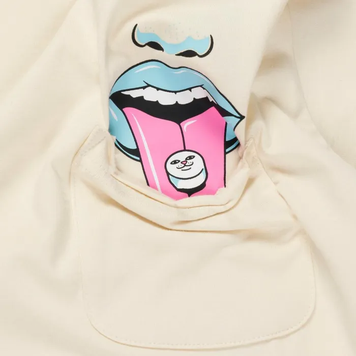 Ripndip Take Your Meds Pocket Tee Natural Short Sleeve Tees Ripndip Take Your Meds Pocket Tee Natural Short Sleeve Tees