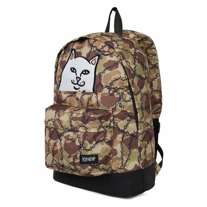 Ripndip Wired Backpack Tan Camo Backpacks Ripndip Wired Backpack Tan Camo Backpacks