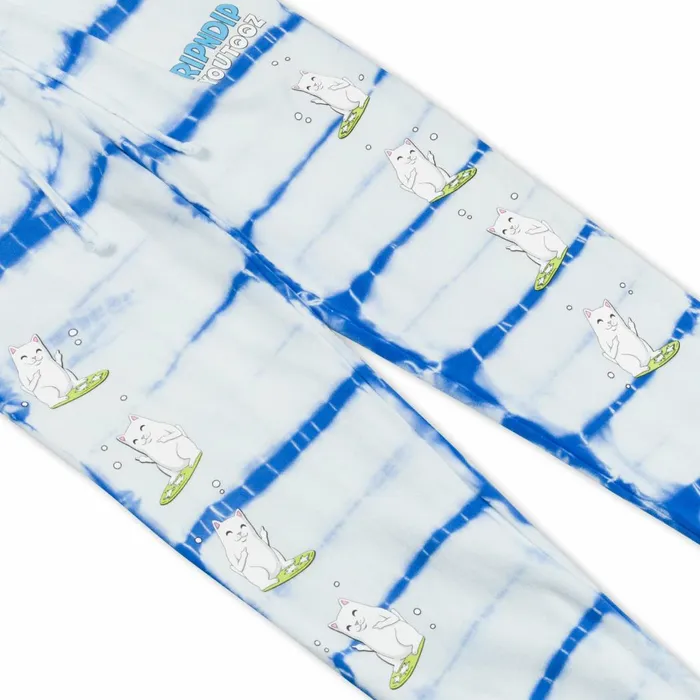 Ripndip YouTooz Surfer Sweatpant Blue Stripe Dye Pants Ripndip YouTooz Surfer Sweatpant Blue Stripe Dye Pants