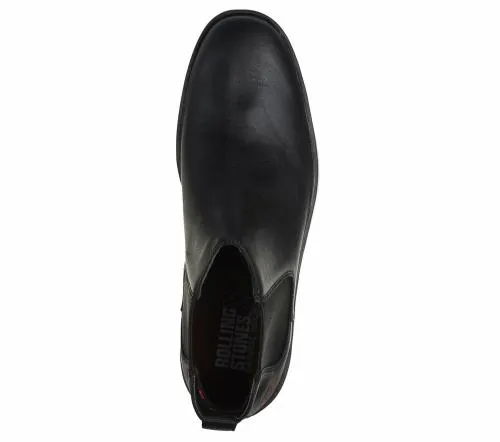 Rolling Stones Casual Glide Cell 8211 The Rambler Black Men SKECHERS SlipOn