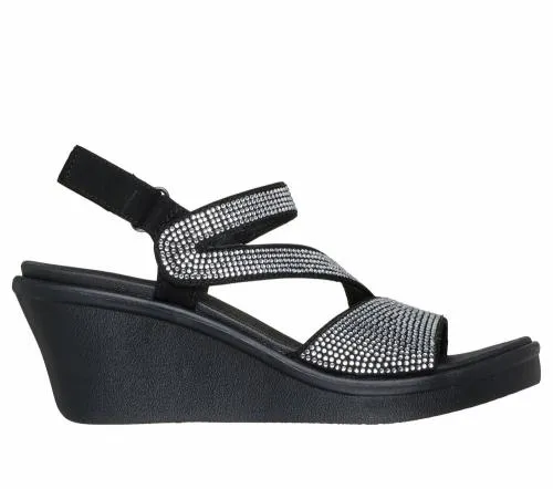 Rumble On 8211 Nite Life Black Women SKECHERS Wedges
