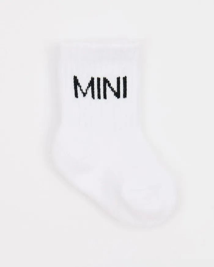 RWandCO Baby 034Mini034 Cotton Socks 8211 Thyme Maternity White 8211 Women