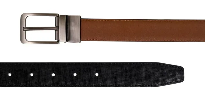 RWandCO Belts and Suspenders CHAMPS Leather One Size Reversible And Adjustable Belt BlackBrown Black 8211 Men