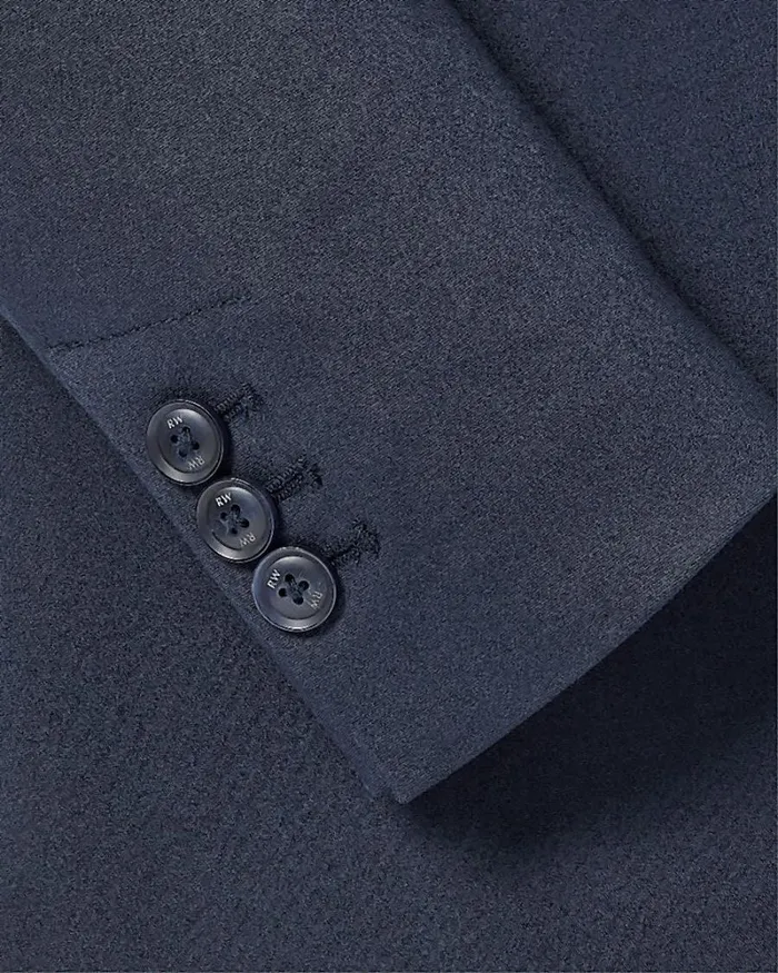 RWandCO Blazers Limitless OneButton Fitted Blazer Night Sky 8211 Women