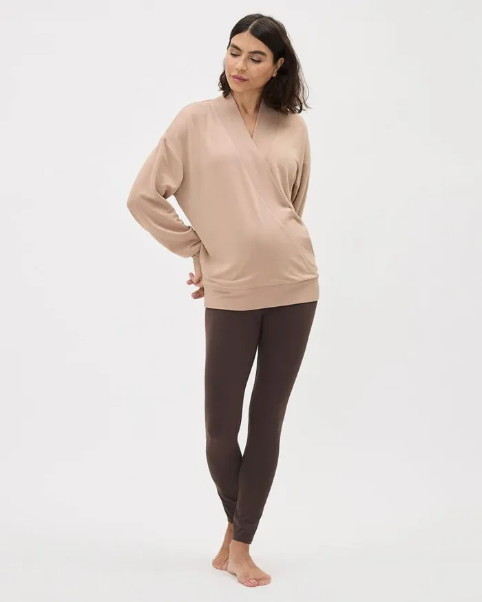 RWandCO Bottoms The Everyday Legging 8211 Thyme Maternity Java 8211 Women RWandCO Bottoms The Everyday Legging 8211 Thyme Maternity Java 8211 Women