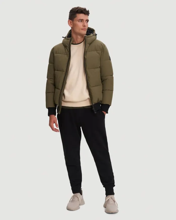 RWandCO Coats and Jackets Noize 8211 Gunnar Short Length Puffer Wasabi 8211 Men RWandCO Coats and Jackets Noize 8211 Gunnar Short Length Puffer Wasabi 8211 Men