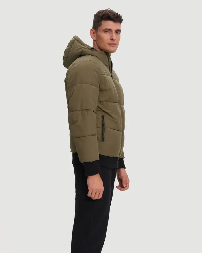 RWandCO Coats and Jackets Noize 8211 Gunnar Short Length Puffer Wasabi 8211 Men RWandCO Coats and Jackets Noize 8211 Gunnar Short Length Puffer Wasabi 8211 Men