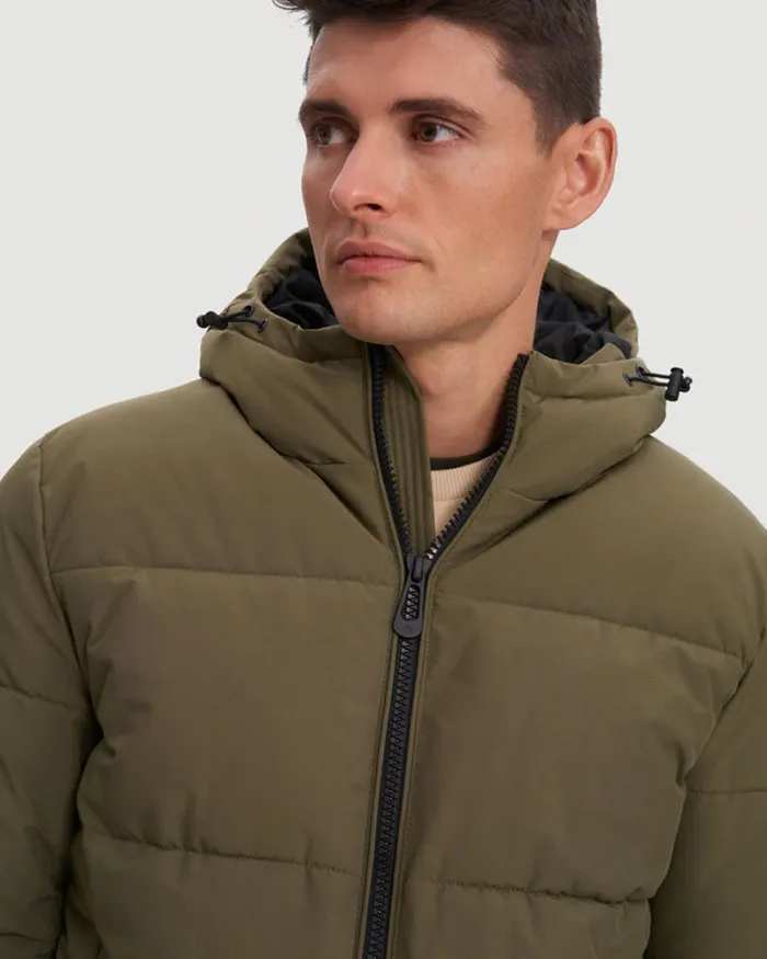 RWandCO Coats and Jackets Noize 8211 Gunnar Short Length Puffer Wasabi 8211 Men RWandCO Coats and Jackets Noize 8211 Gunnar Short Length Puffer Wasabi 8211 Men
