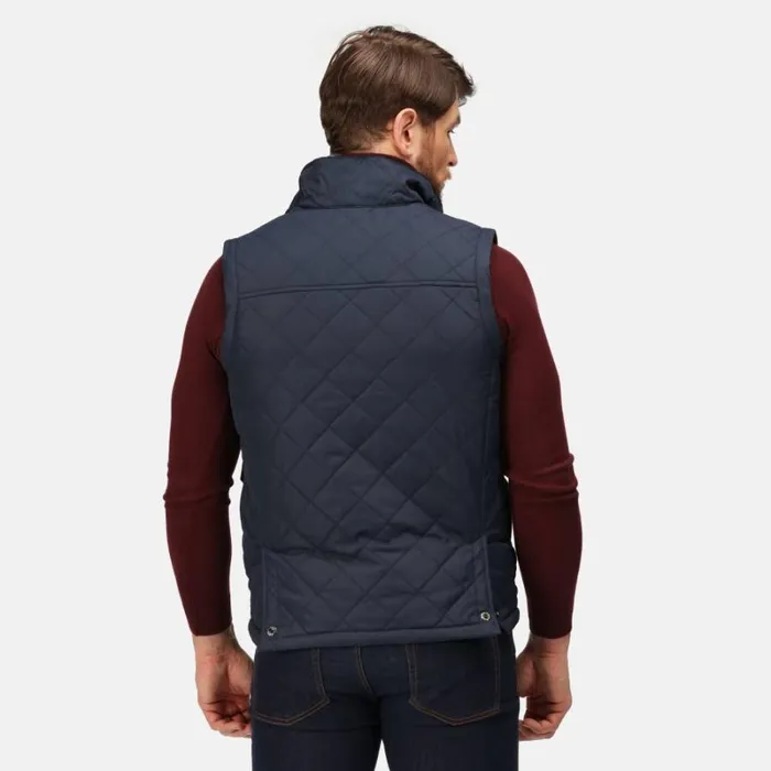 RWandCO Coats and Jackets Regatta 8211 Mens Tyler Bodywarmer Dark Blue 8211 Men
