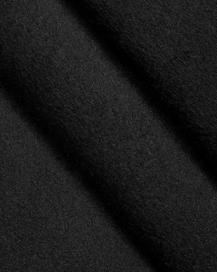 RWandCO Coats and Jackets Solid Long DoubleBreasted Wool Coat Black 8211 Women RWandCO Coats and Jackets Solid Long DoubleBreasted Wool Coat Black 8211 Women