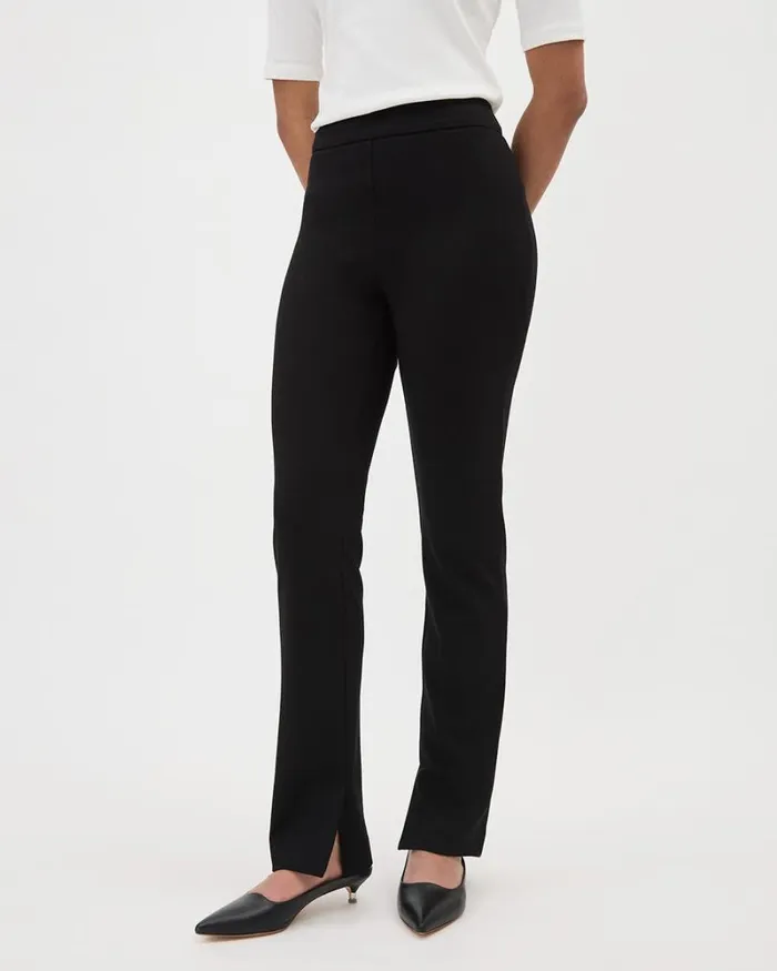 RWandCO HighRise Black HighRise FlareLeg Legging Pant Black 8211 Women