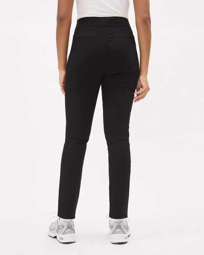 RWandCO HighRise HighRise Long SlimLeg City Legging Pant Black Ottoman 8211 Women RWandCO HighRise HighRise Long SlimLeg City Legging Pant Black Ottoman 8211 Women