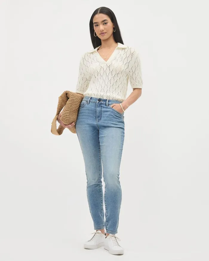 RWandCO Jeans HighRise Natalie Jegging Light Wash 8211 Women RWandCO Jeans HighRise Natalie Jegging Light Wash 8211 Women
