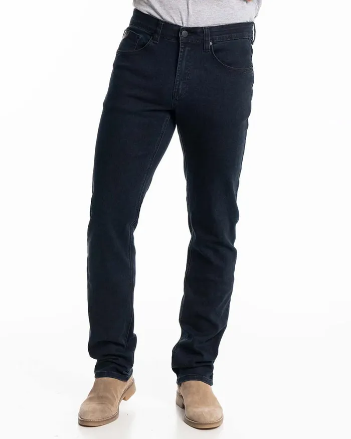 RWandCO Jeans LOIS 8211 Brandon Athletic Blueblack Jeans Dark Blue 8211 Men
