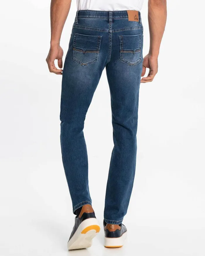 RWandCO Jeans LOIS 8211 Peter Slim Blue Wash Jeans Medium Blue 8211 Men