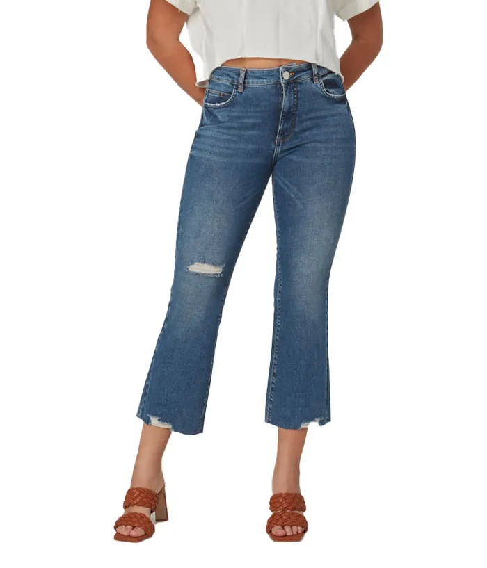 RWandCO Jeans Lola Jeans BILLIEDIS High Rise Bootcut Jeans Medium Blue 8211 Women RWandCO Jeans Lola Jeans BILLIEDIS High Rise Bootcut Jeans Medium Blue 8211 Women