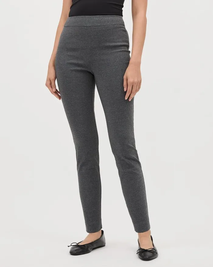 RWandCO Leggings AnkleLength Twill City Legging Pant Charcoal Mini Pattern 8211 Women RWandCO Leggings AnkleLength Twill City Legging Pant Charcoal Mini Pattern 8211 Women