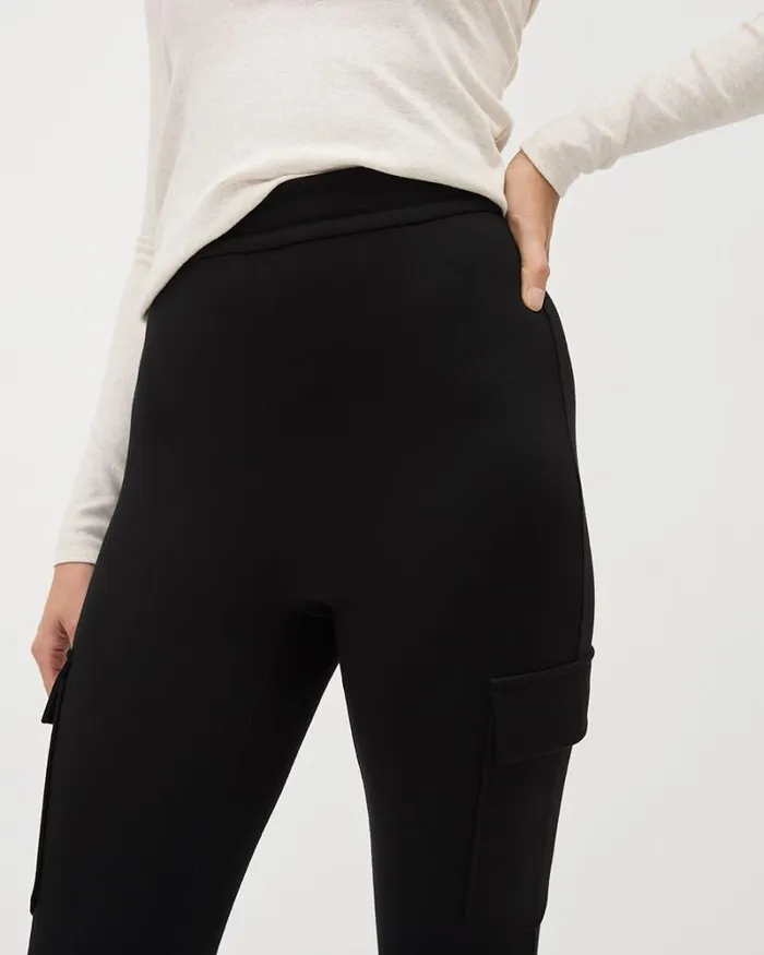 RWandCO Leggings Black Legging Pant With Cargo Pockets Black 8211 Women RWandCO Leggings Black Legging Pant With Cargo Pockets Black 8211 Women