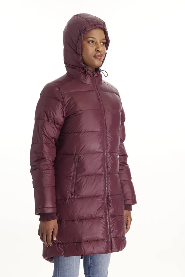RWandCO Outerwear Naomi 8211 Down Filled 3 In 1 Maternity Parka 8211 Modern Eternity Maternity Dark Red 8211 Women RWandCO Outerwear Naomi 8211 Down Filled 3 In 1 Maternity Parka 8211 Modern Eternity Maternity Dark Red 8211 Women