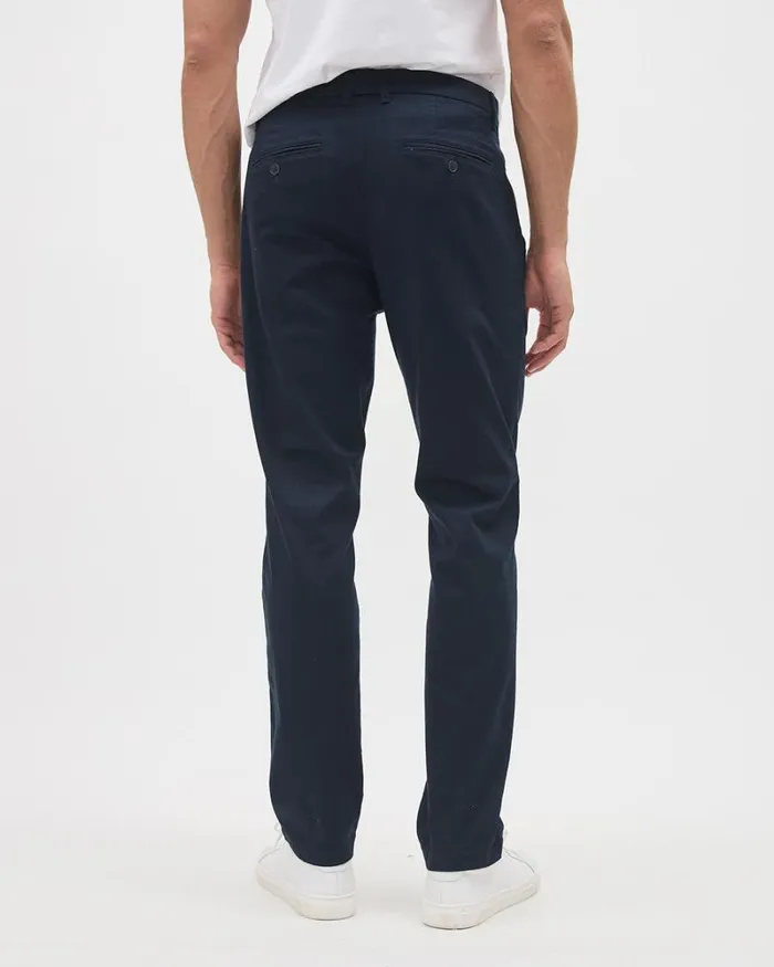 RWandCO Pants Slim Chino Pants Total Eclipse 8211 Men RWandCO Pants Slim Chino Pants Total Eclipse 8211 Men