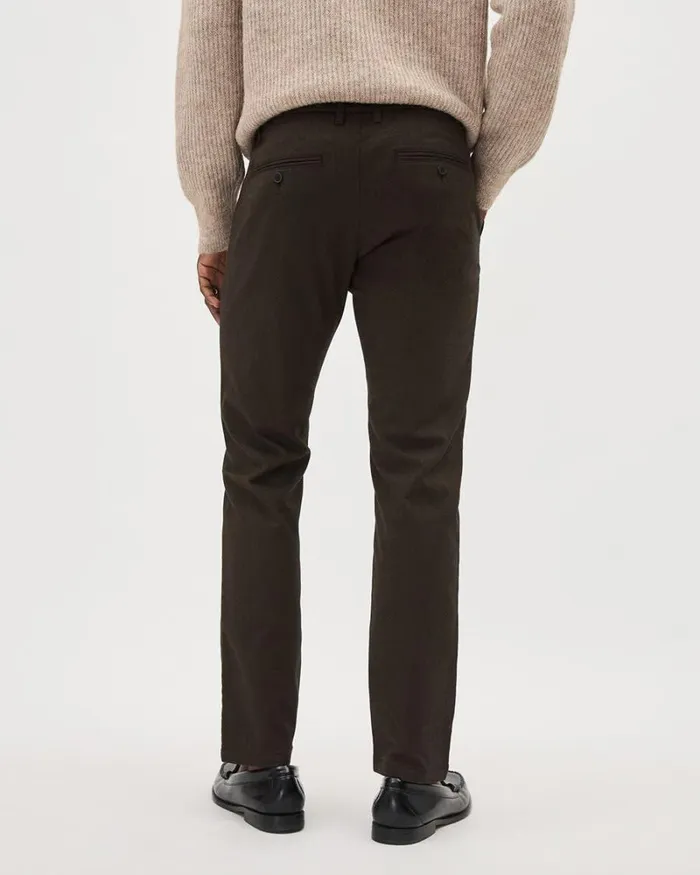 RWandCO Pants SlimFit BrushedTwill Pant Barrel Brown 8211 Men