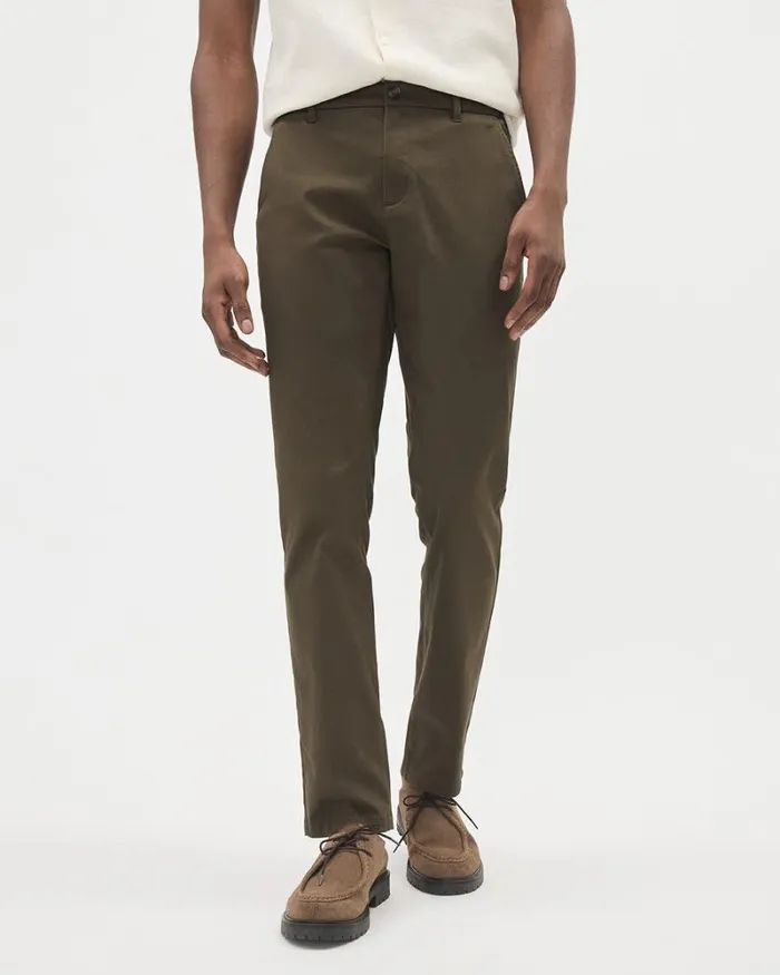 RWandCO Pants SlimFit SuperStretch Chino Pant Dark Khaki 8211 Men RWandCO Pants SlimFit SuperStretch Chino Pant Dark Khaki 8211 Men